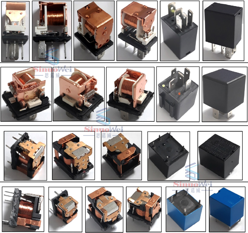 different type relay