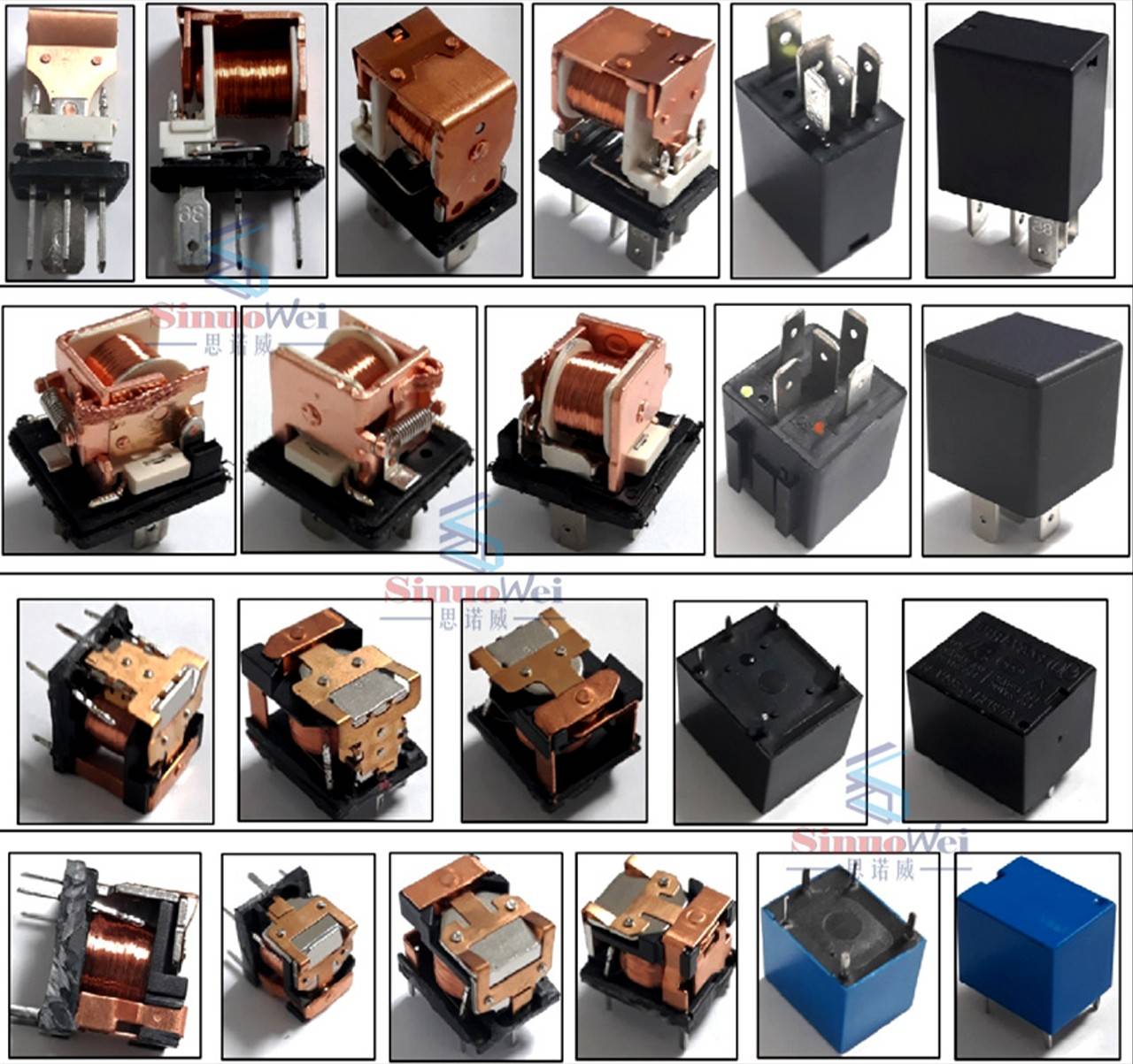 different type relay