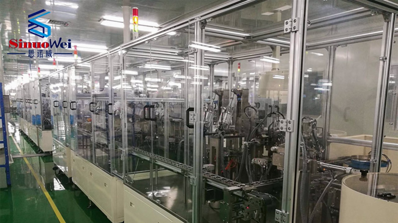 relay automatic assembly line