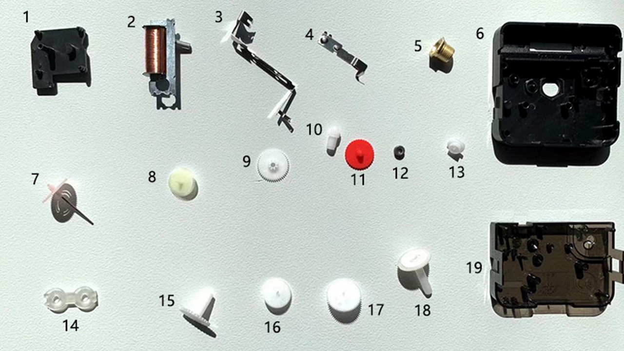 Quartz Clock Movements