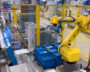 Intelligent Fully Automatic Robot Palletizing Machine
