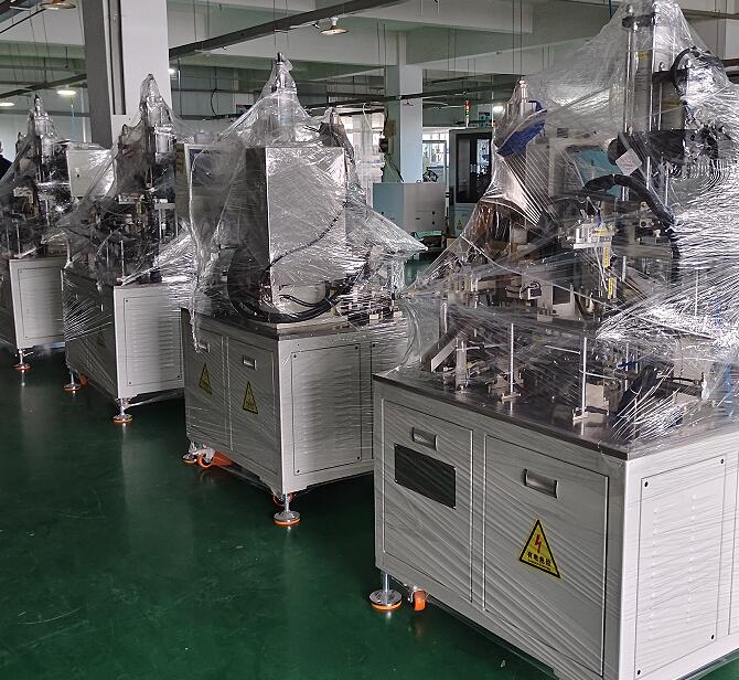 Hose clamp machine ship out to Customer